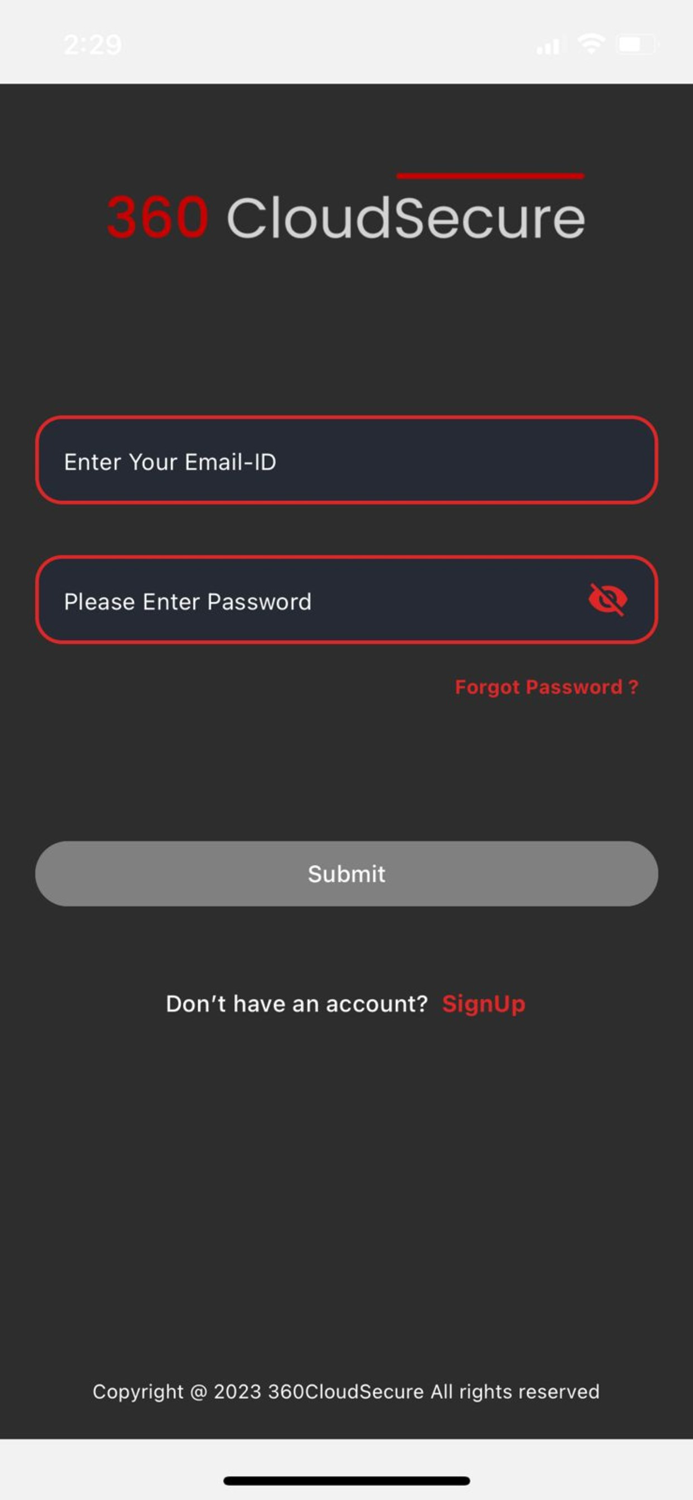 360CloudSecure Resident App