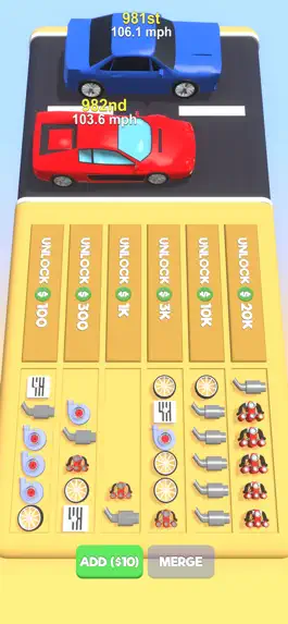 Game screenshot Merge To Race! mod apk