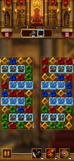 Baixar e jogar Jewel Gold Empire: Match 3 Puzzle Game no PC com
