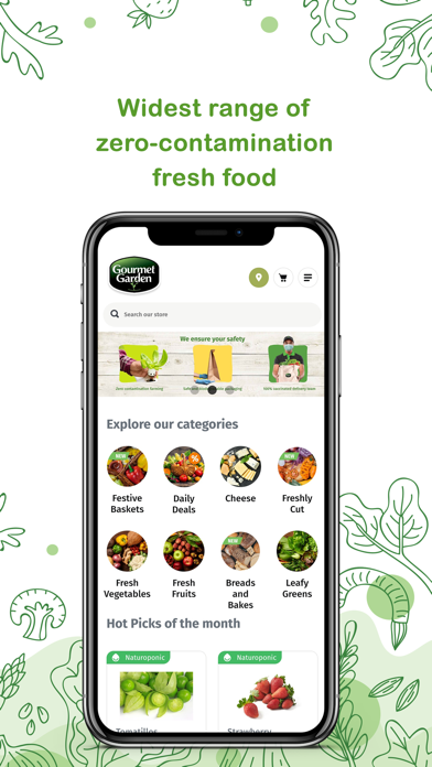 Gourmet Garden India Screenshot