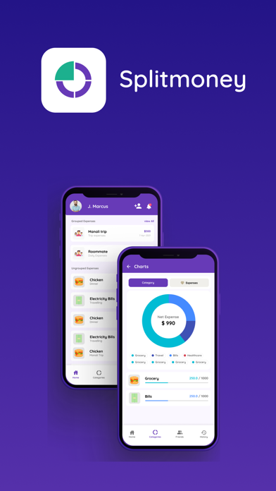 Split Money - Expense Manager Screenshot