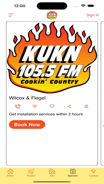 Cookin’ Country 105.5, KUKN screenshot-4