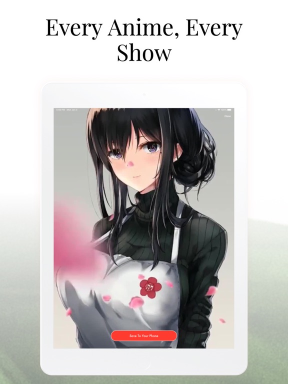 #1 Anime Live Wallpaper -Otaku iPad screenshot 5 - Reference app