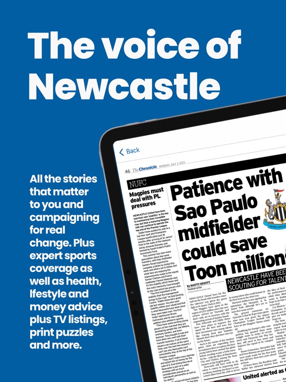 Screenshot #6 pour The Chronicle UK Newspaper