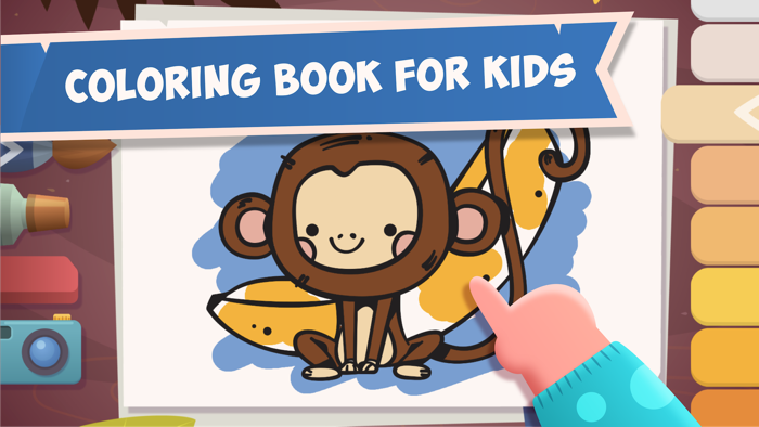 Coloring for Kids with Koala