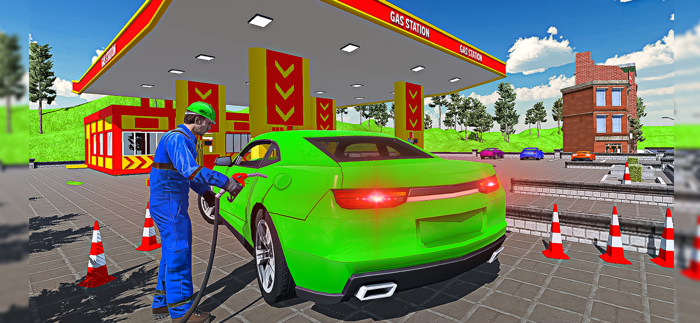 Gas Station Simulator Parking