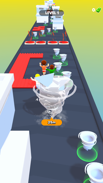 Screenshot #2 pour Tornado Runner 3D