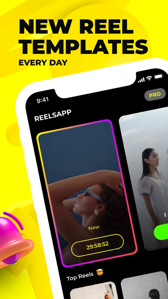 #7. Reelsapp: reel & video editor (iOS) 由: Rustam Achilov