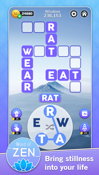 Word of Zen - CrossWord Screenshot