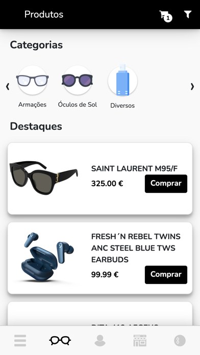 Olhar de Prata Ópticas Screenshot