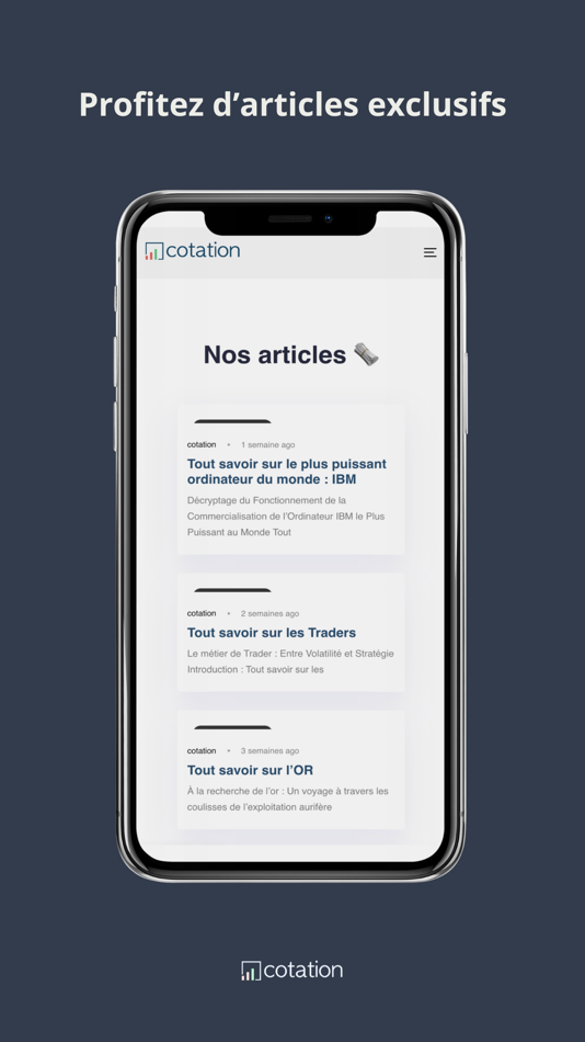 #2. Cotation (iOS) Podle: Wissam Tabarki