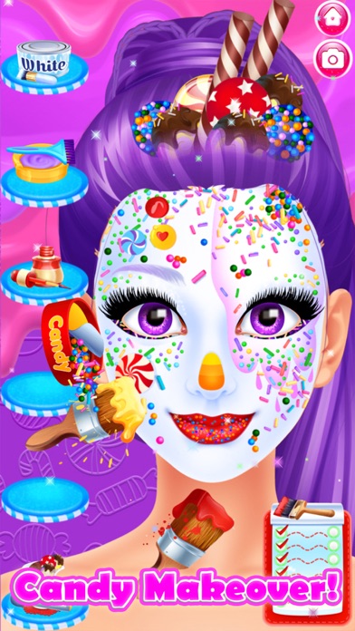 Screenshot #3 pour Face Paint Party Makeup Salon