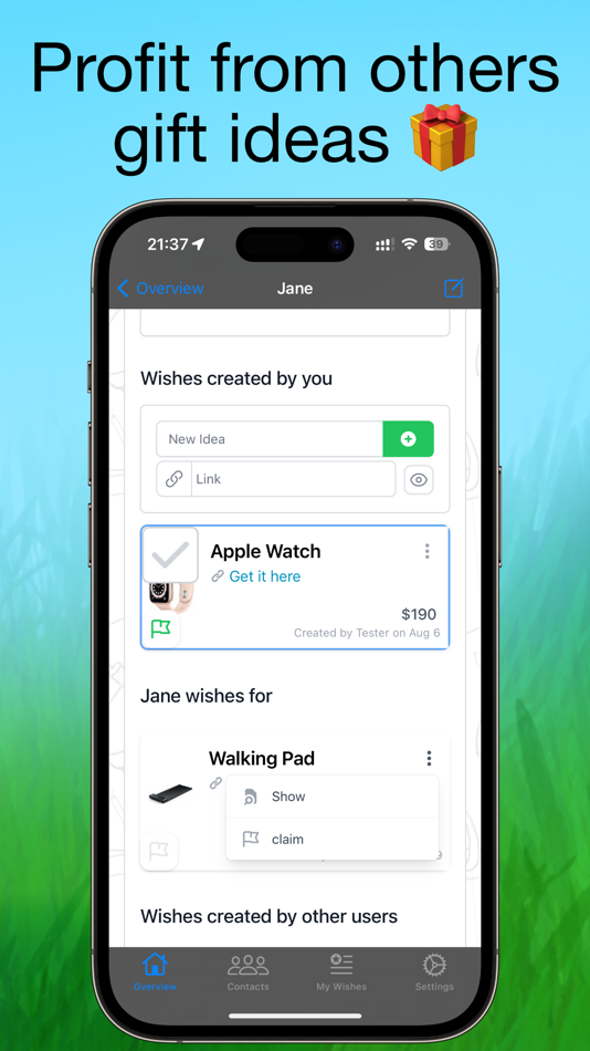 #3. Pingu.li - Sharing Wish Lists (iOS) 来自: spread emotions GmbH