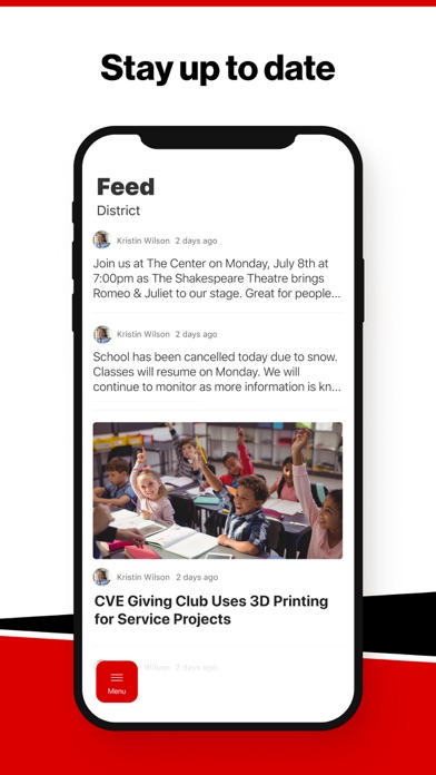 Thorp School District, WA Screenshot