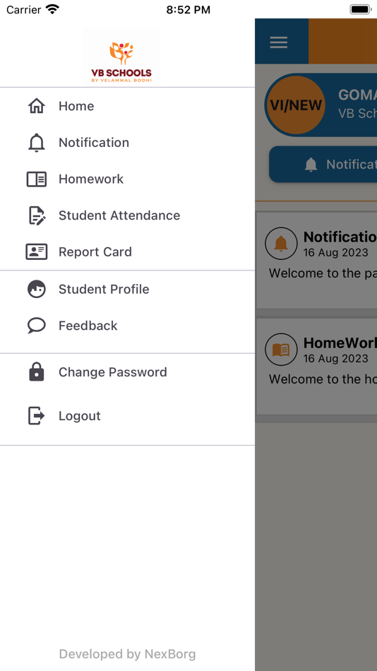 #3. VB Schools Parent App (iOS) 由: NexBorg Software Solutions Private Limited