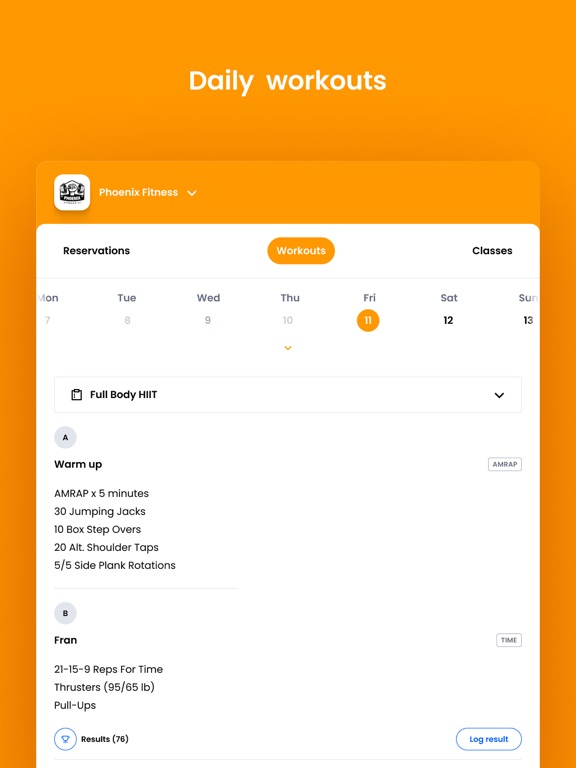 Phoenix Fitness LI iPad screenshot 4 - Health & Fitness app