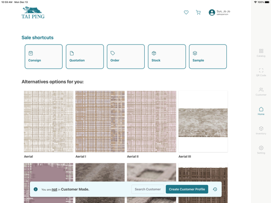 Tai Ping Carpets app screenshot 2