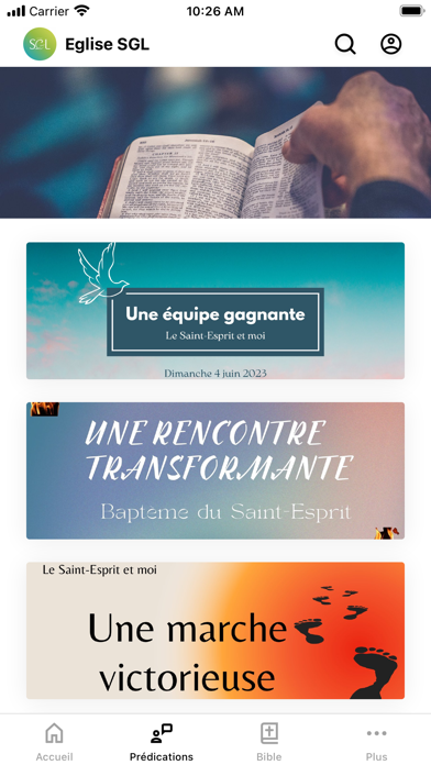 Église SGL Screenshot