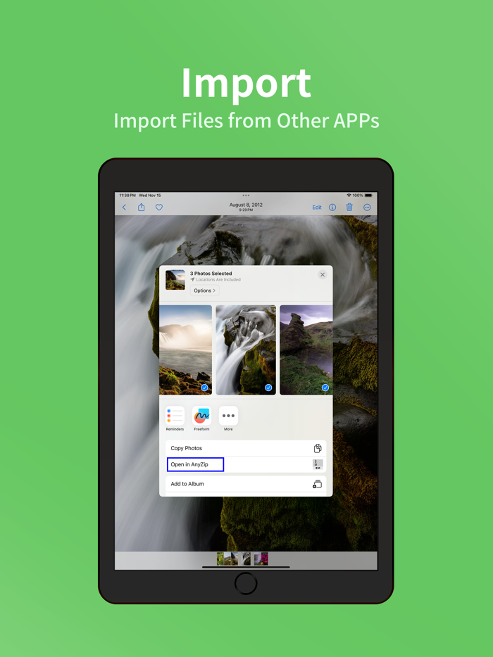 AnyZip - UnZip  UnRAR Files