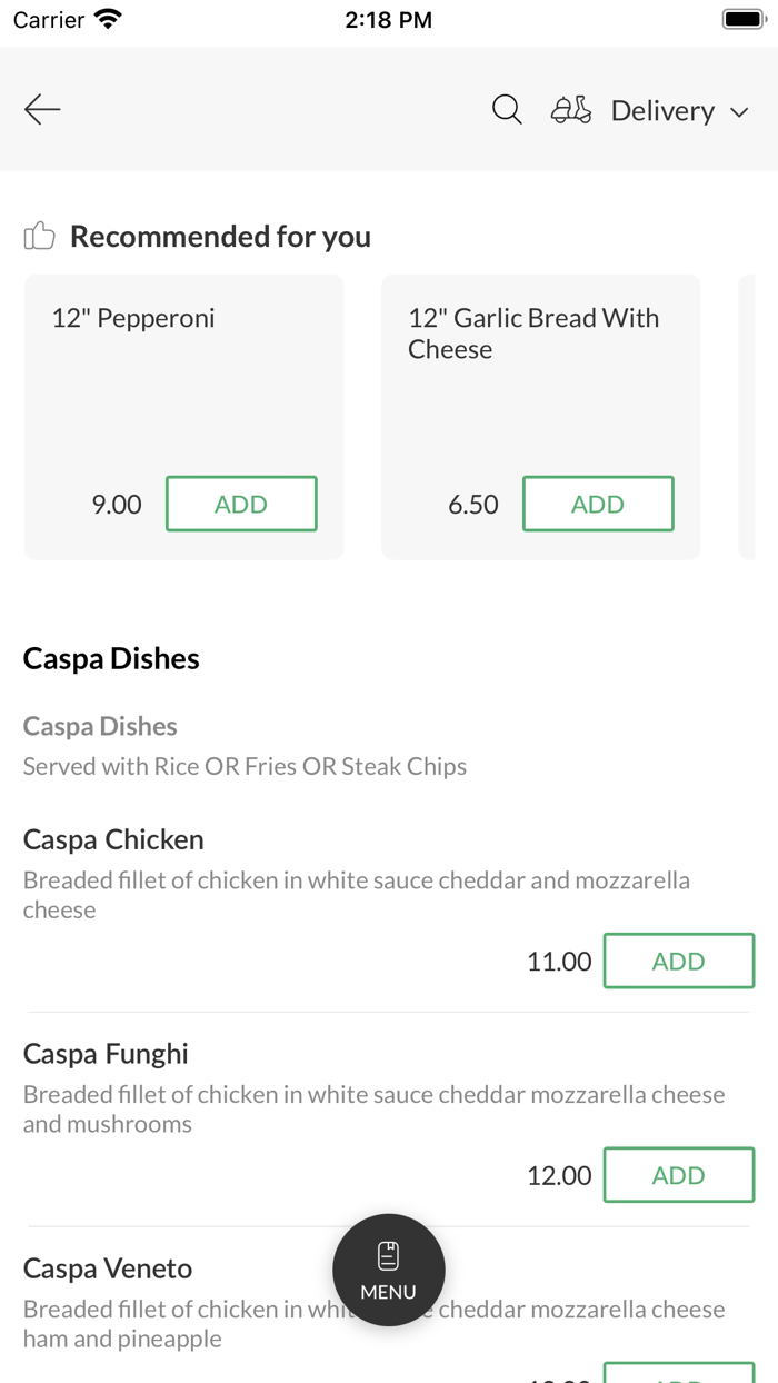 Pizzeria Flame Grill