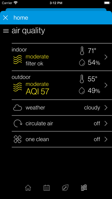 Daikin One Home Screenshot