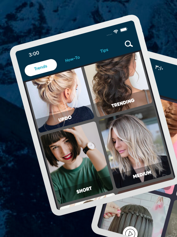 Hair Cut DYE Face App Try On