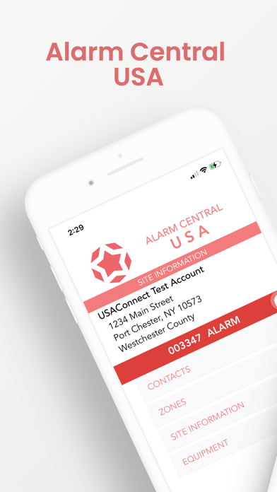 Alarm Central USA Screenshot