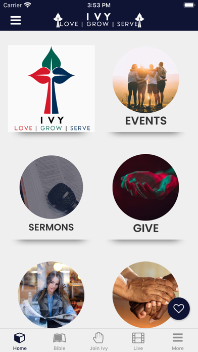 Ivy Baptist Church Screenshot