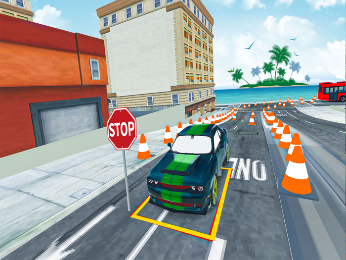 Sports Car Drive Parking 3D