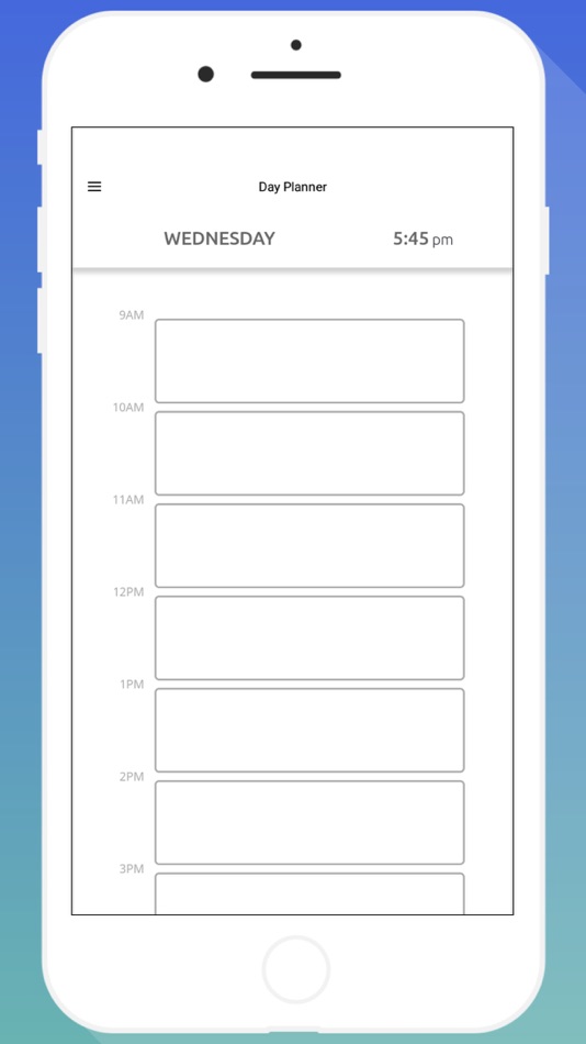 Day Planner App - 1.0 - (iOS)