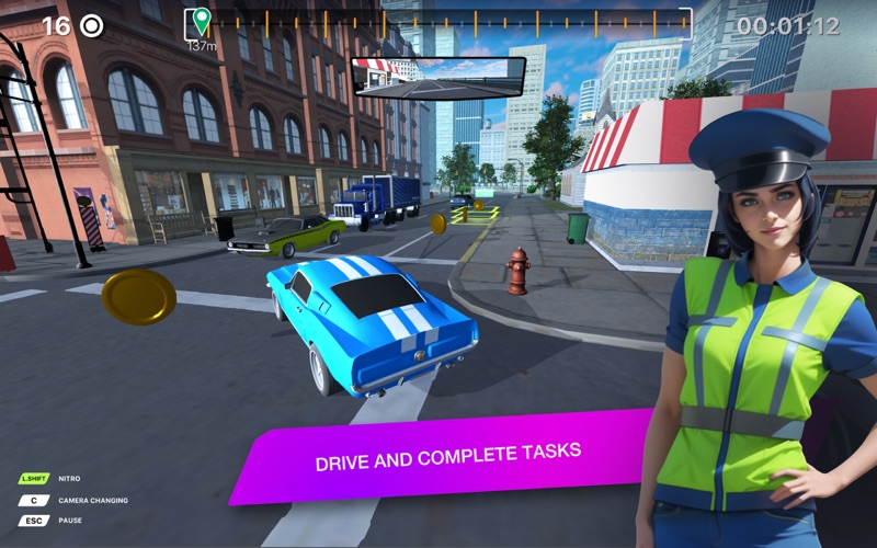 Parking 3D - Driving School Screenshot