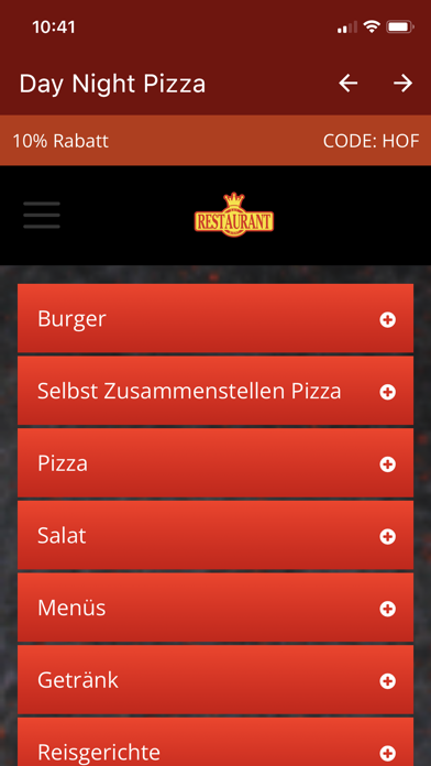 DayNight Restaurant - HOF Screenshot