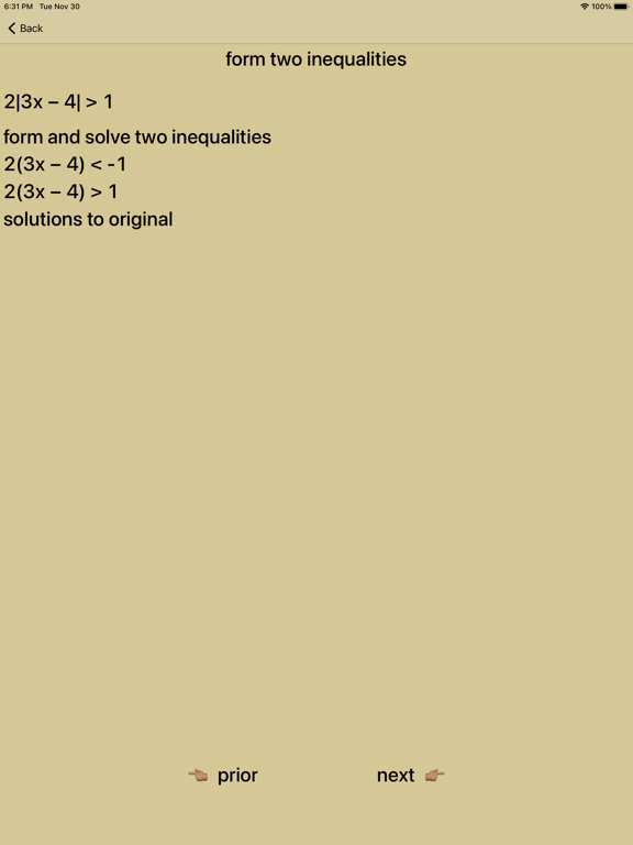 Screenshot #5 pour 20/20 Absolute Value