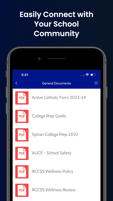 Rapid City Catholic School Screenshot