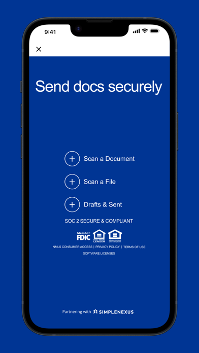Signature Home Lending App Screenshot