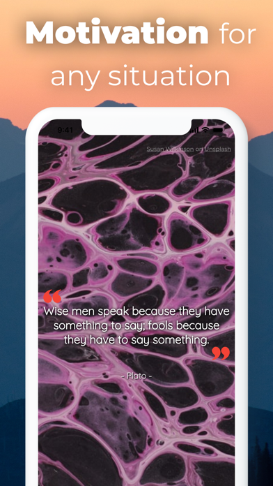 Motivation Quotes. Screenshot