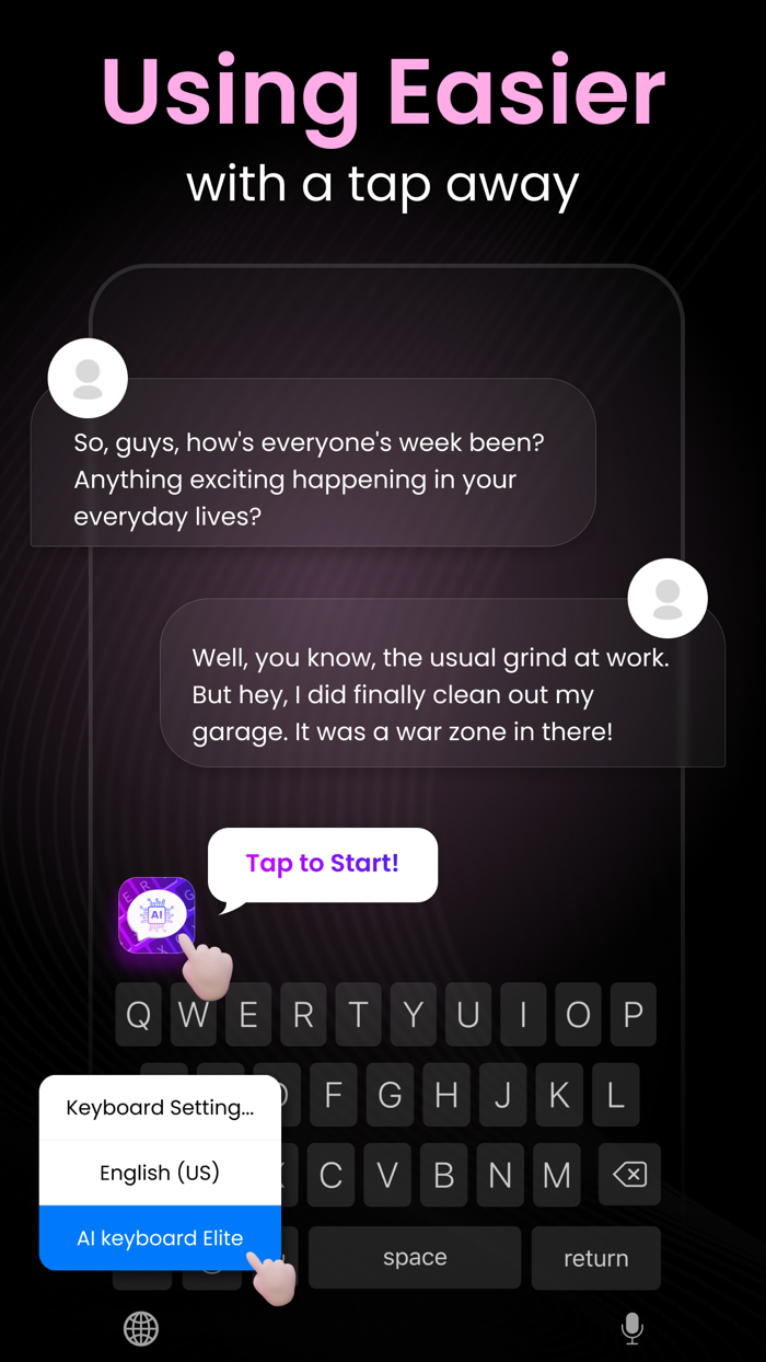 Type AI Writely and AI Keyboard