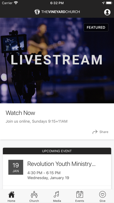Vineyard Church of Central IL Screenshot