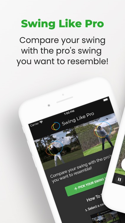Swing Like Pro: Swing Analyzer