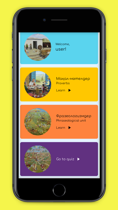 Kazakh proverbs Screenshot