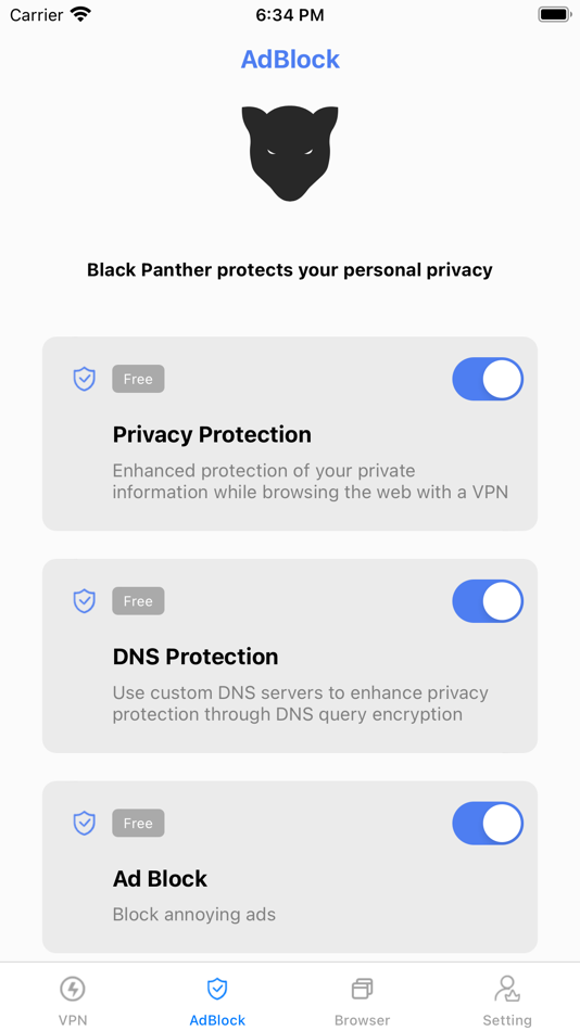 #2. Safely Panther (iOS) 由: Chengdu Botranscend Technology Co., LTD