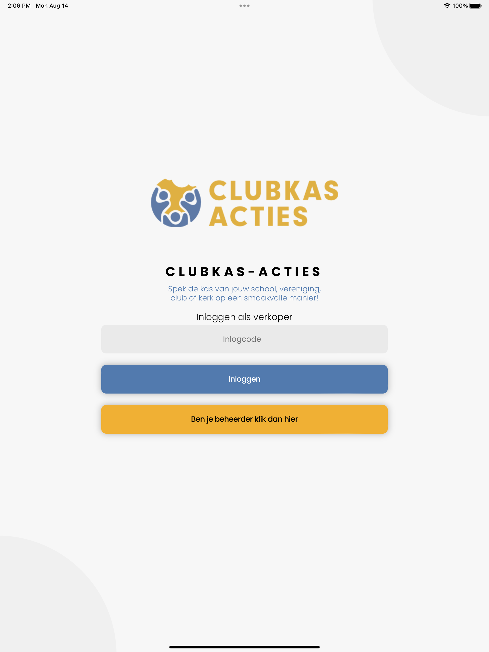 Clubkas-acties