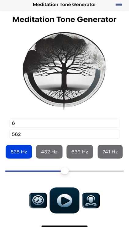 Meditation Tone Generator