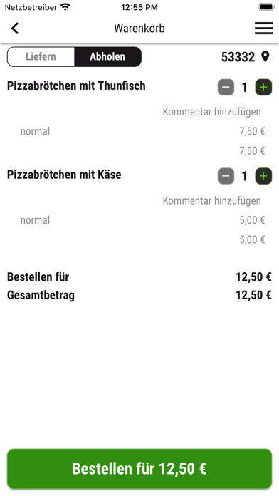 Pizza Charlot Bornheim Screenshot