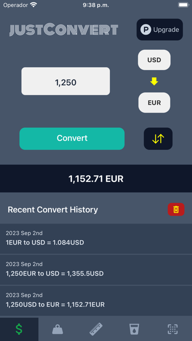 justConvert Screenshot