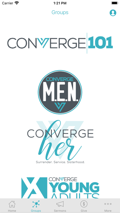 Converge Church TX Screenshot