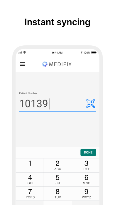 Medipix App Screenshot