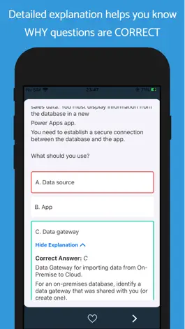Game screenshot PL-900 Exam. Updated 2023 apk