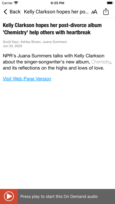 Red River Radio Screenshot