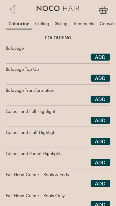 NOCO Hair Salon Screenshot